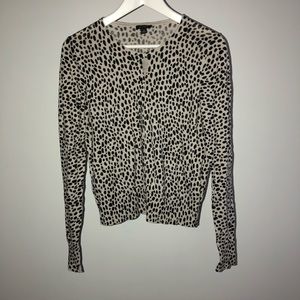 Ann Taylor animal print sweater